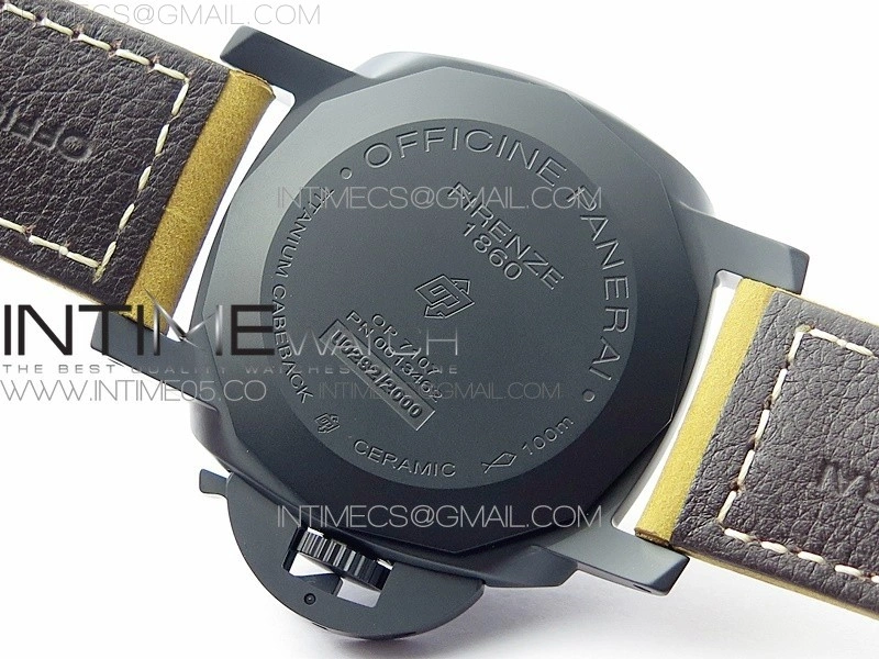 PAM1441 VSF 1:1 Best Edition Black Dial on Brown Asso Strap P.9011 Super Clone